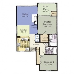 Annonce Rent a flat in Saint Petersburg, Florida (ASDB-T41799)