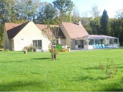 Annonce Yvelines (78),  vendre HOUDAN maison P5 de 166 m - Terrain de 6925 m - plain pied (KDJH-T151635)