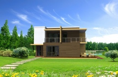 Property Maison en bois contemporaine