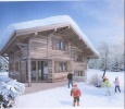 Anuncio Dpt Haute Savoie (74), à vendre ABONDANCE maison P5 de 120.39 m² - Terrain de 625 m² - (KDJH-T219945)